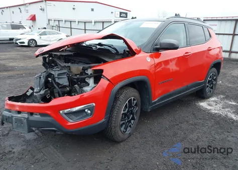 2020 Jeep Compass Trailhawk 4X4 z USA, uszkodzony, nr VIN 3C4NJDDB7LT255497